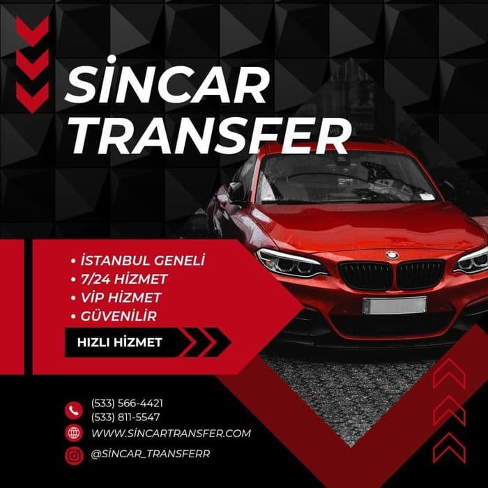 Sincar Transfer aracı iç mekan